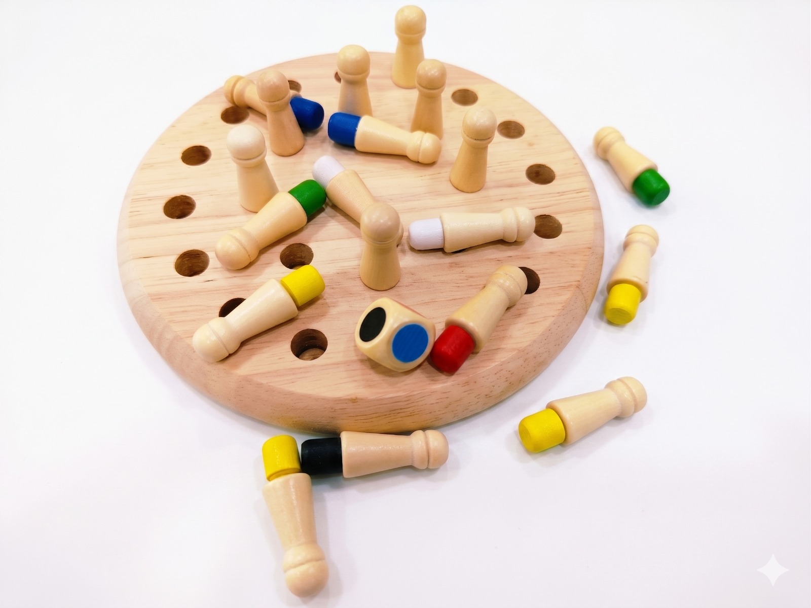 Wooden Memory Chess Game - Image 2