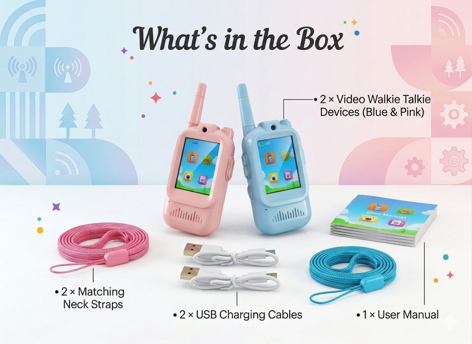 Video Walkie Talkie for Kids