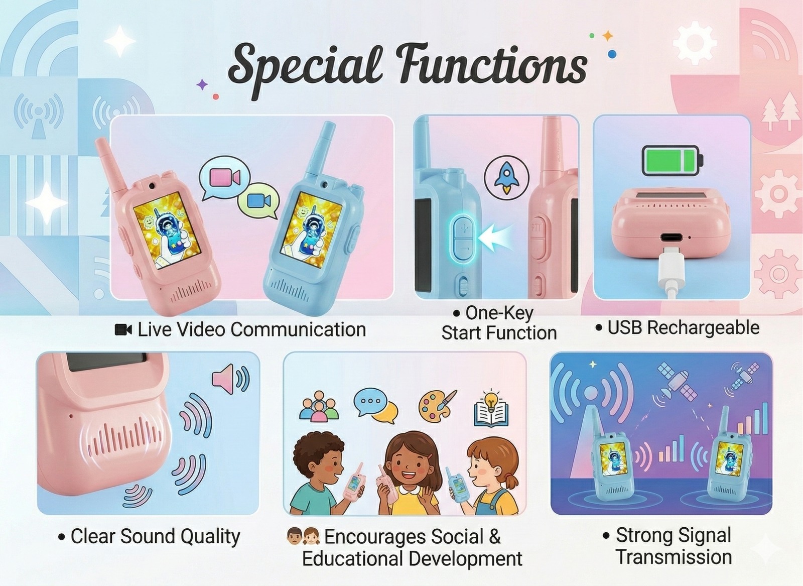 Video Walkie Talkie for Kids - Image 3