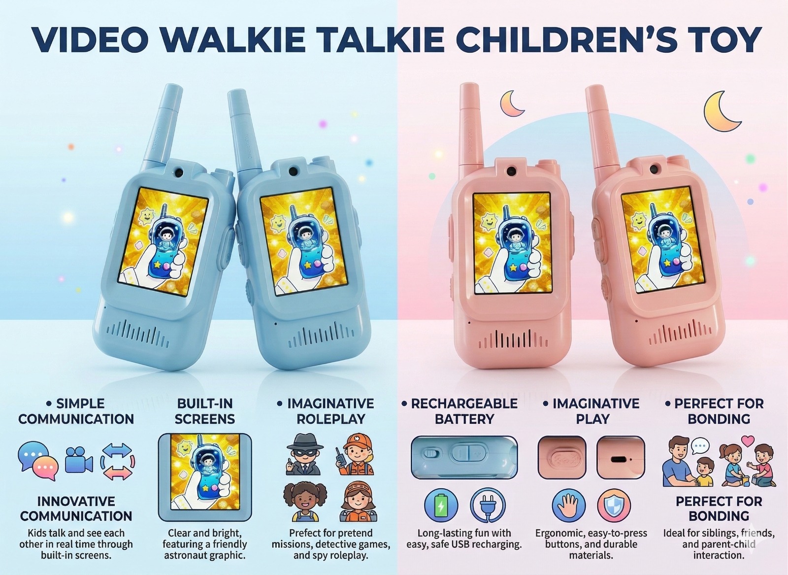 Video Walkie Talkie for Kids - Image 4