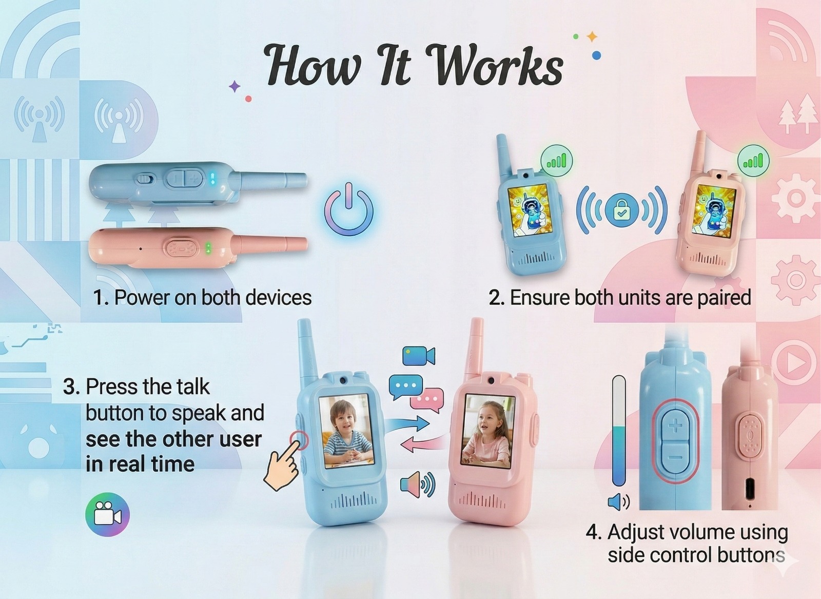 Video Walkie Talkie for Kids - Image 5