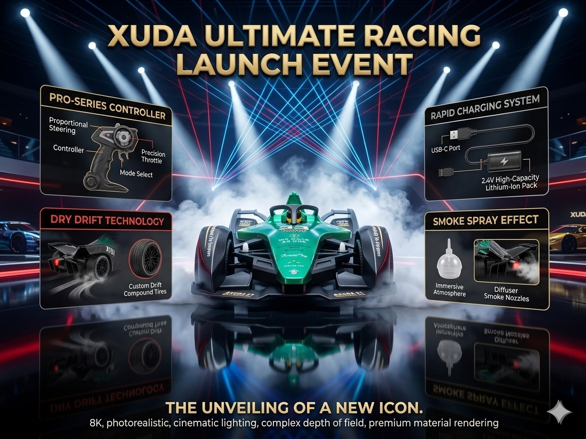 XUDA TOY XUDA RC CAR - Gray - Image 3
