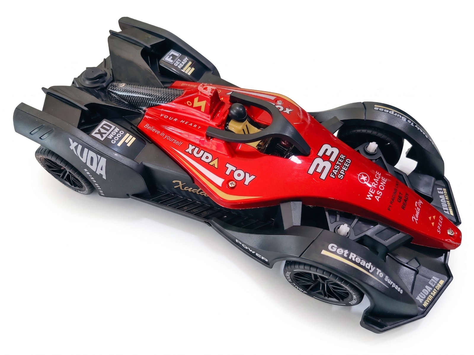 XUDA RC Racing Car - Red - Image 2