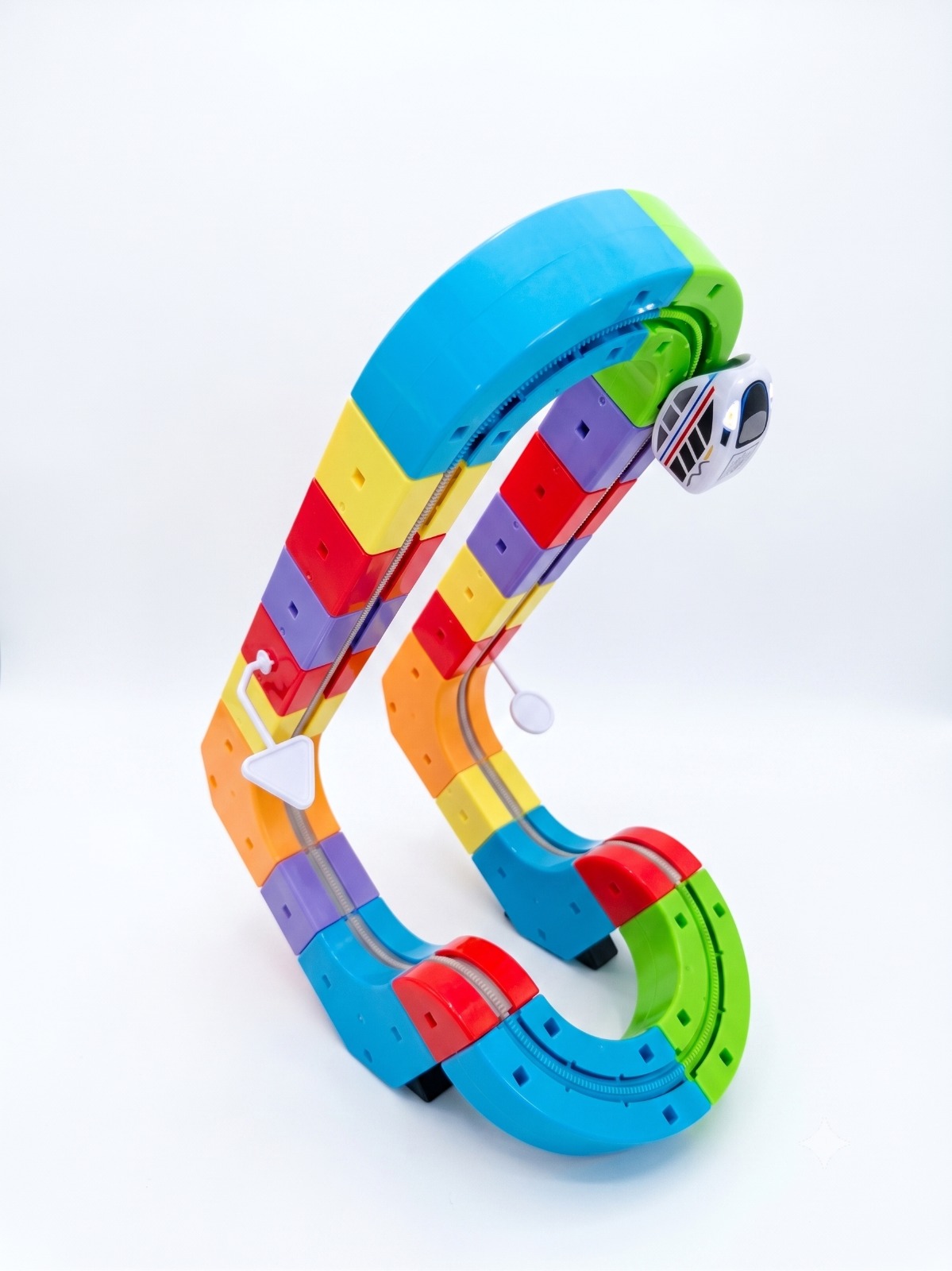 3D Electric Mini Train Track Set – 67 Pieces