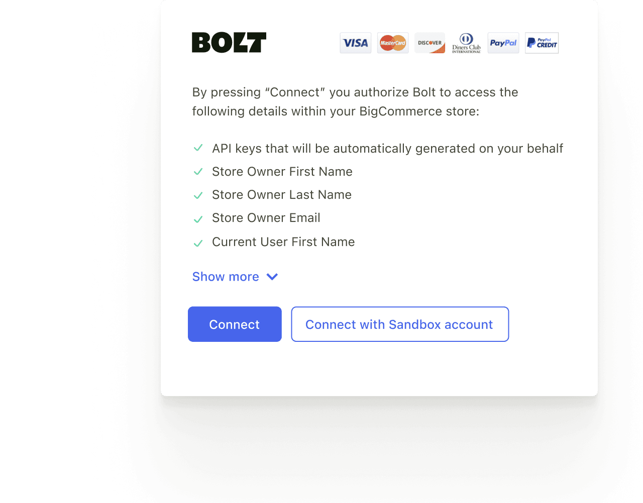 Bolt Checkout for