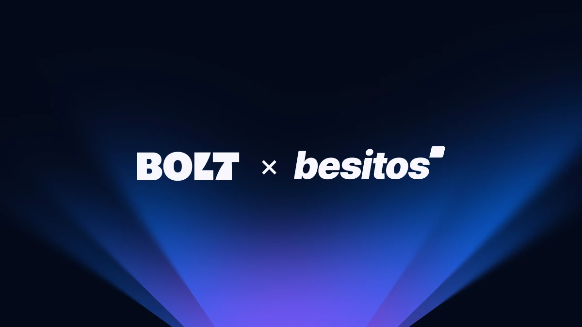 Bolt and Besitos partnership.