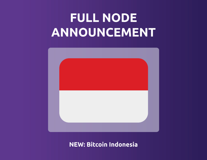 BitcoinIndo21 Joins Ranks as the 7th Full Node in Bitcoin Environment