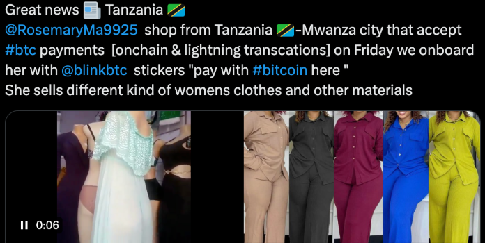 Bitcoin Adoption Expands to Tanzania's Retail Sector