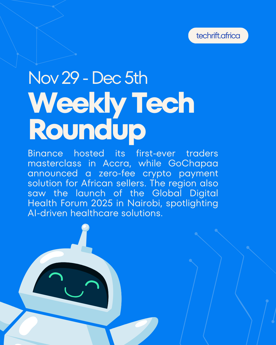Weekly Tech Roundup (Nov 29 - Dec 5th)