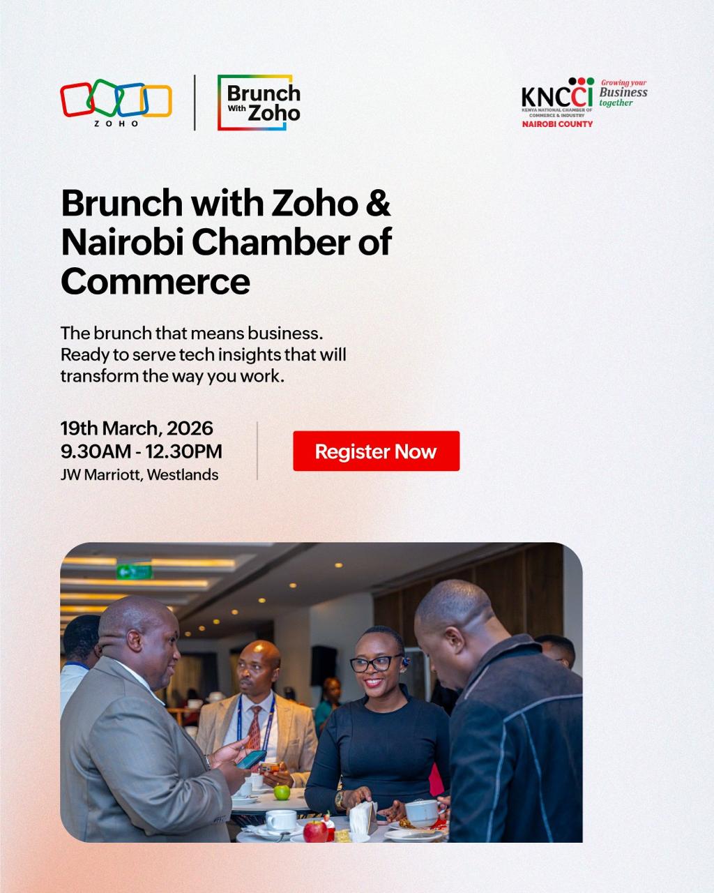 Brunch with Zoho - Nairobi Chamber of Commerce