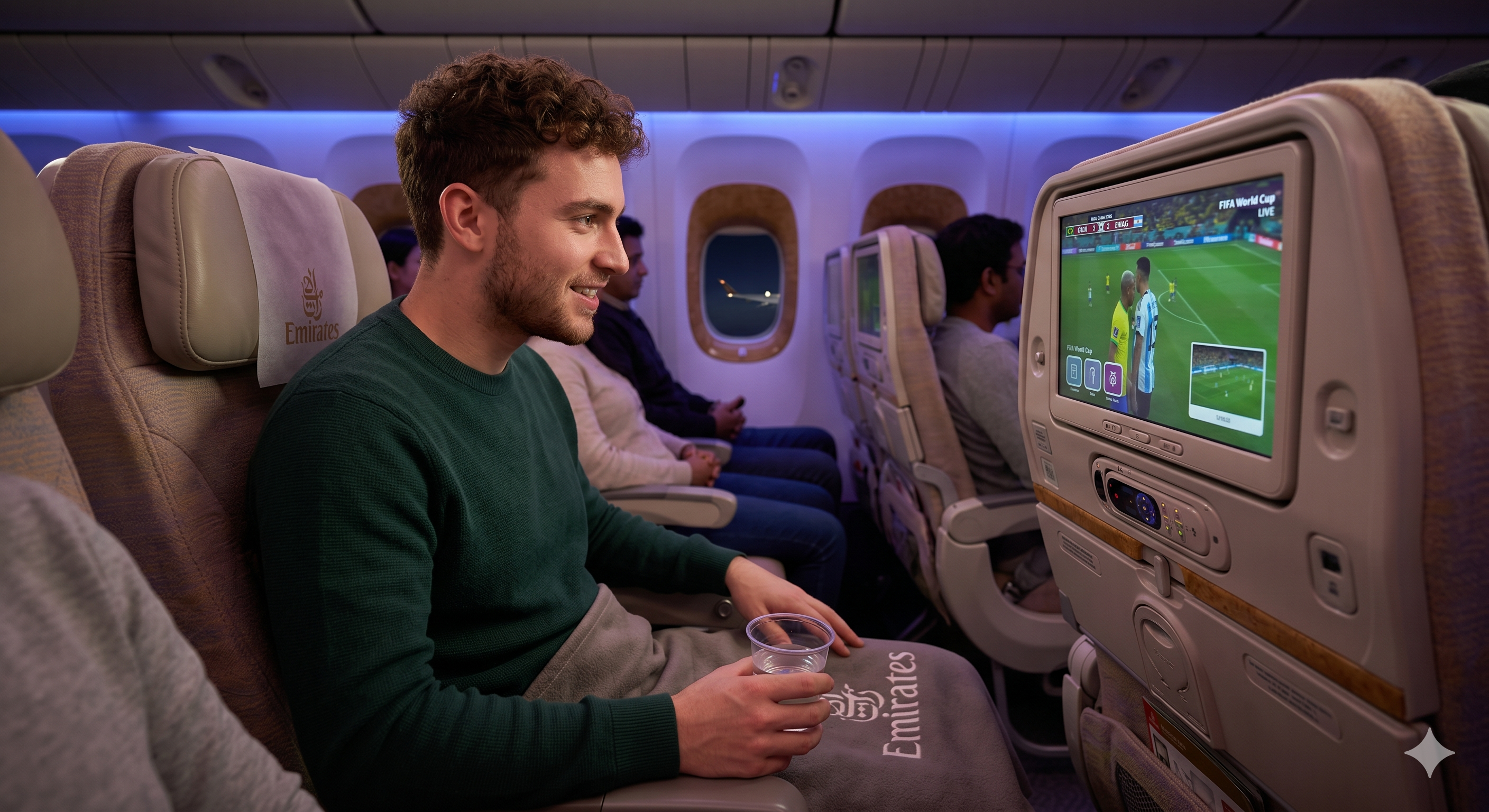 How Emirates is making live football at cruising altitude a reality