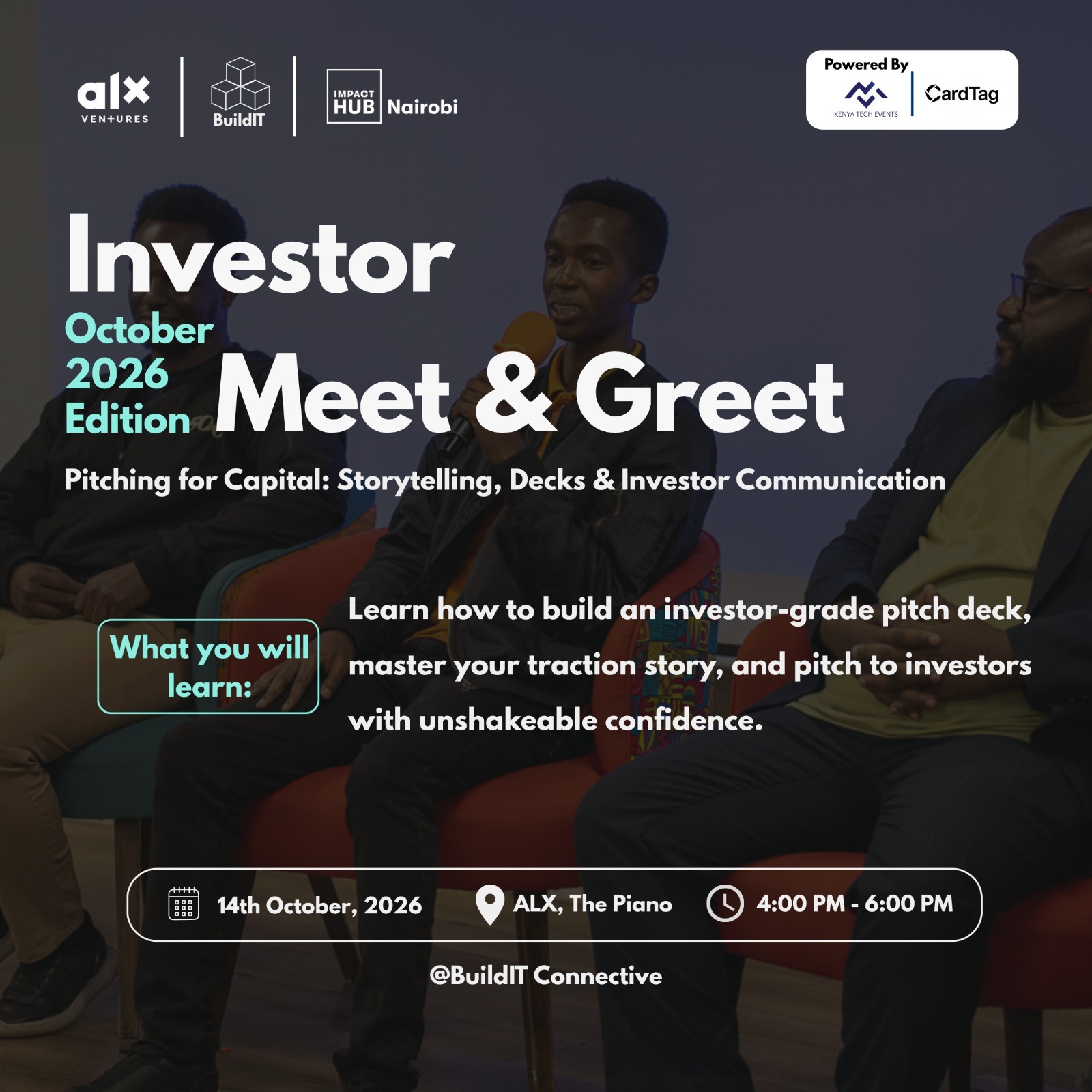 Investor Meet & Greet, October 2026 Edition