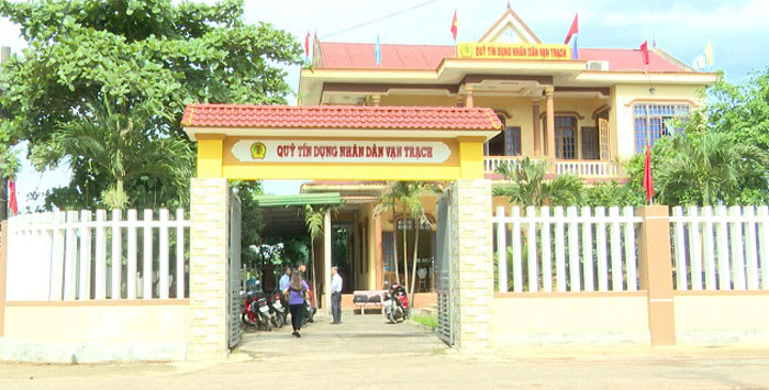 Quỹ tín dụng nhân dân Vạn Trạch chung sức xây dựng Nông thôn mới
