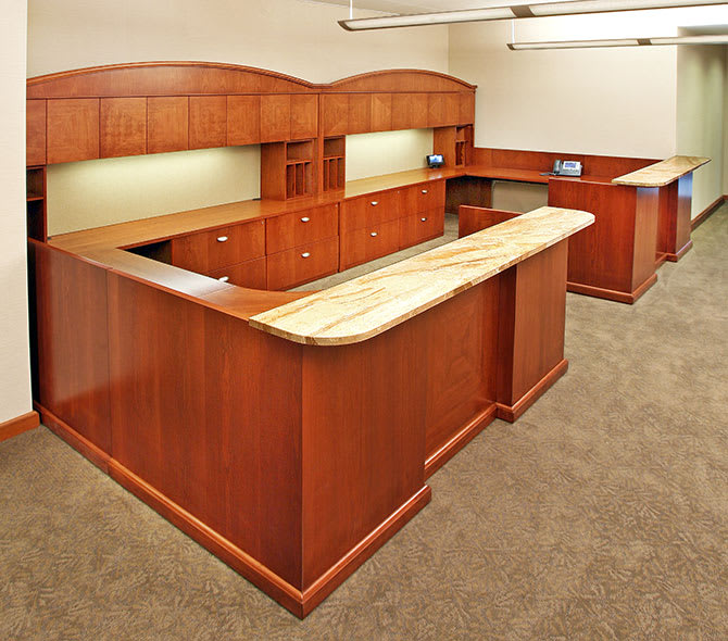 Traditional Reception Desk