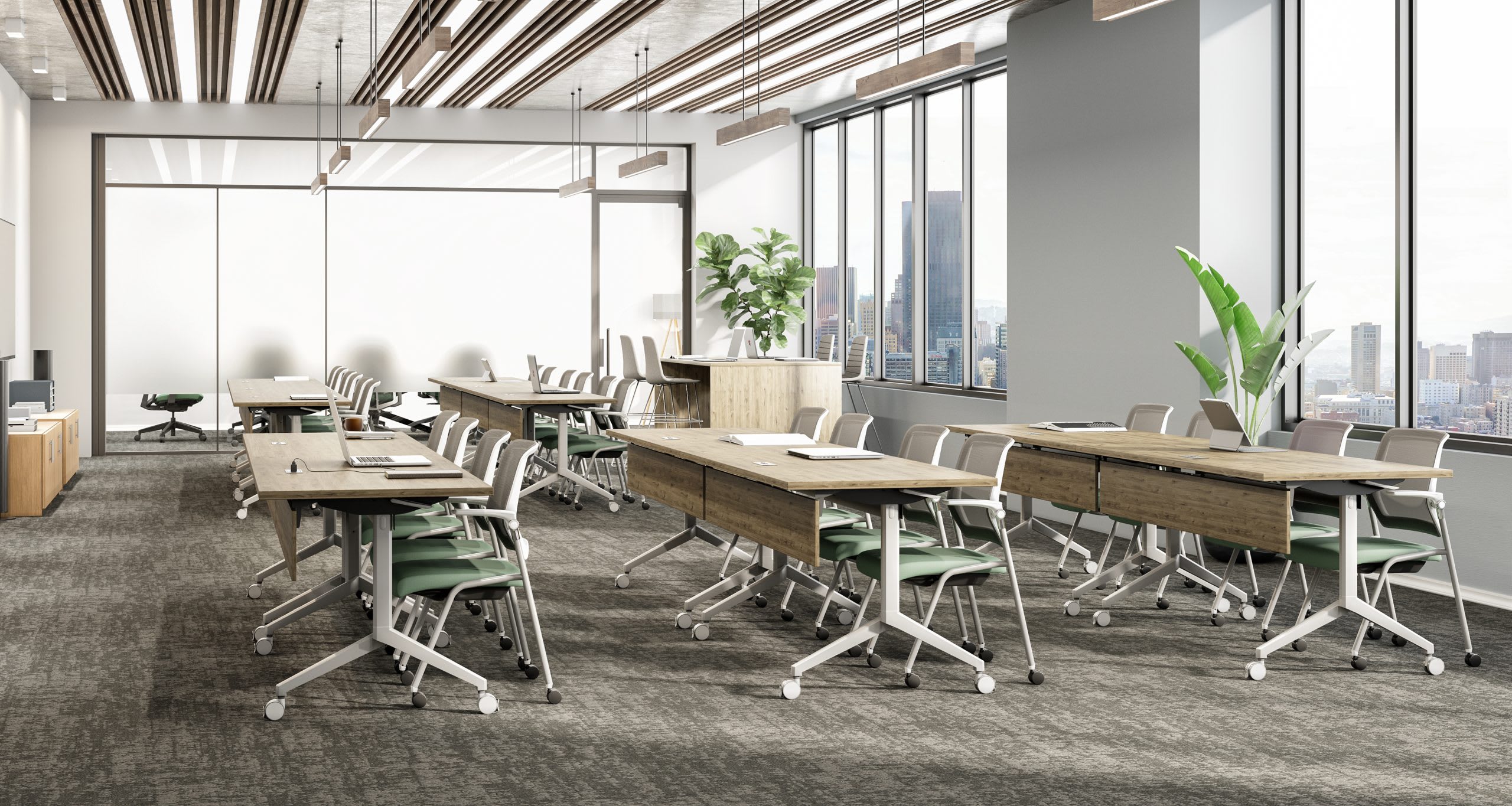 Z-Flip Nest Training Table