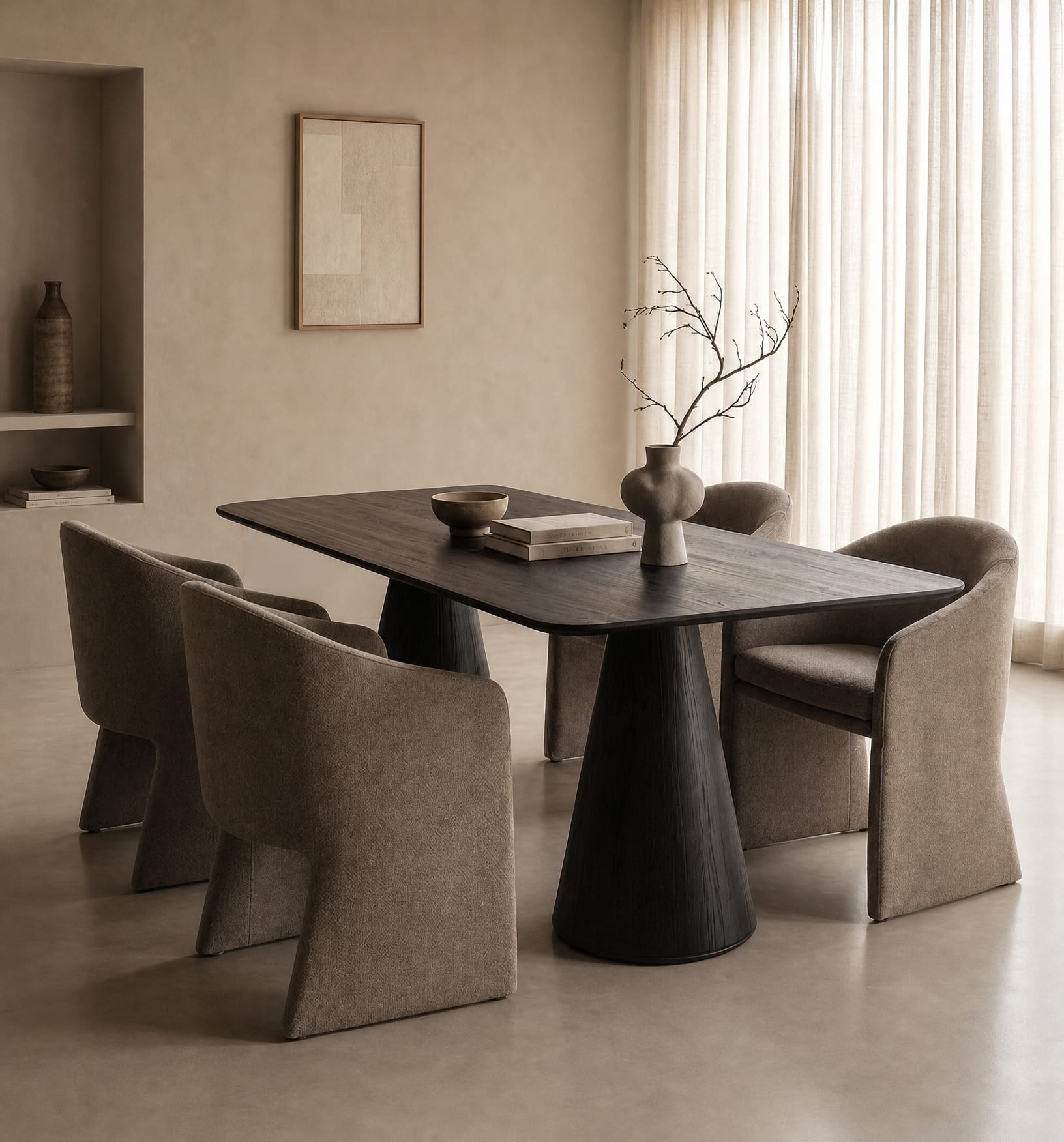 Brooke Table with Lumae Chair