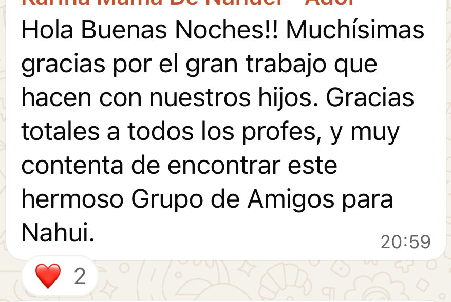 Testimonio de familia sobre Jugando Con Amigos