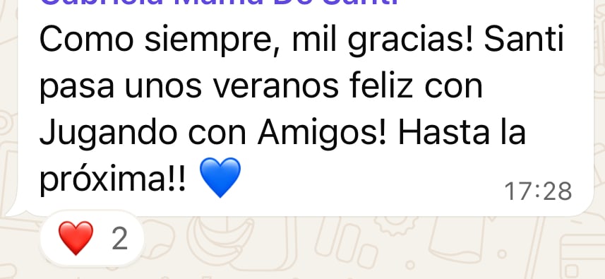 Testimonio de familia sobre Jugando Con Amigos