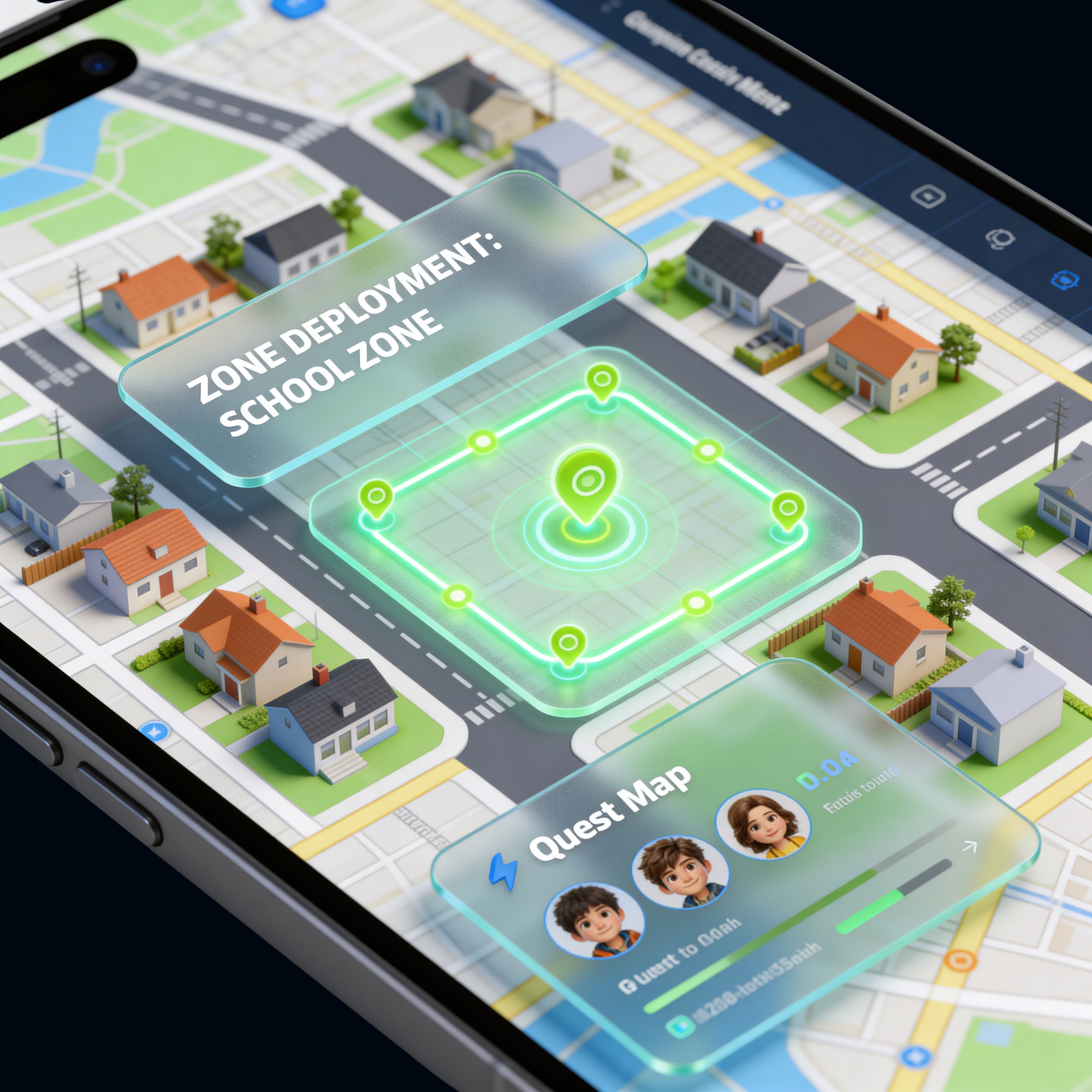 Quest Map Zone Deployment