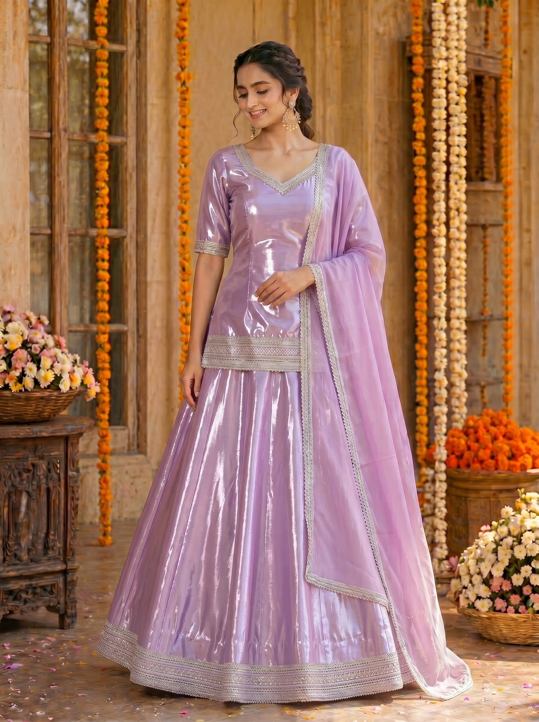 3 Piece Lahenga Set