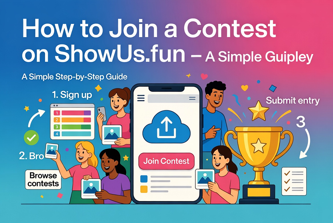 How to Join a Contest on ShowUs.fun