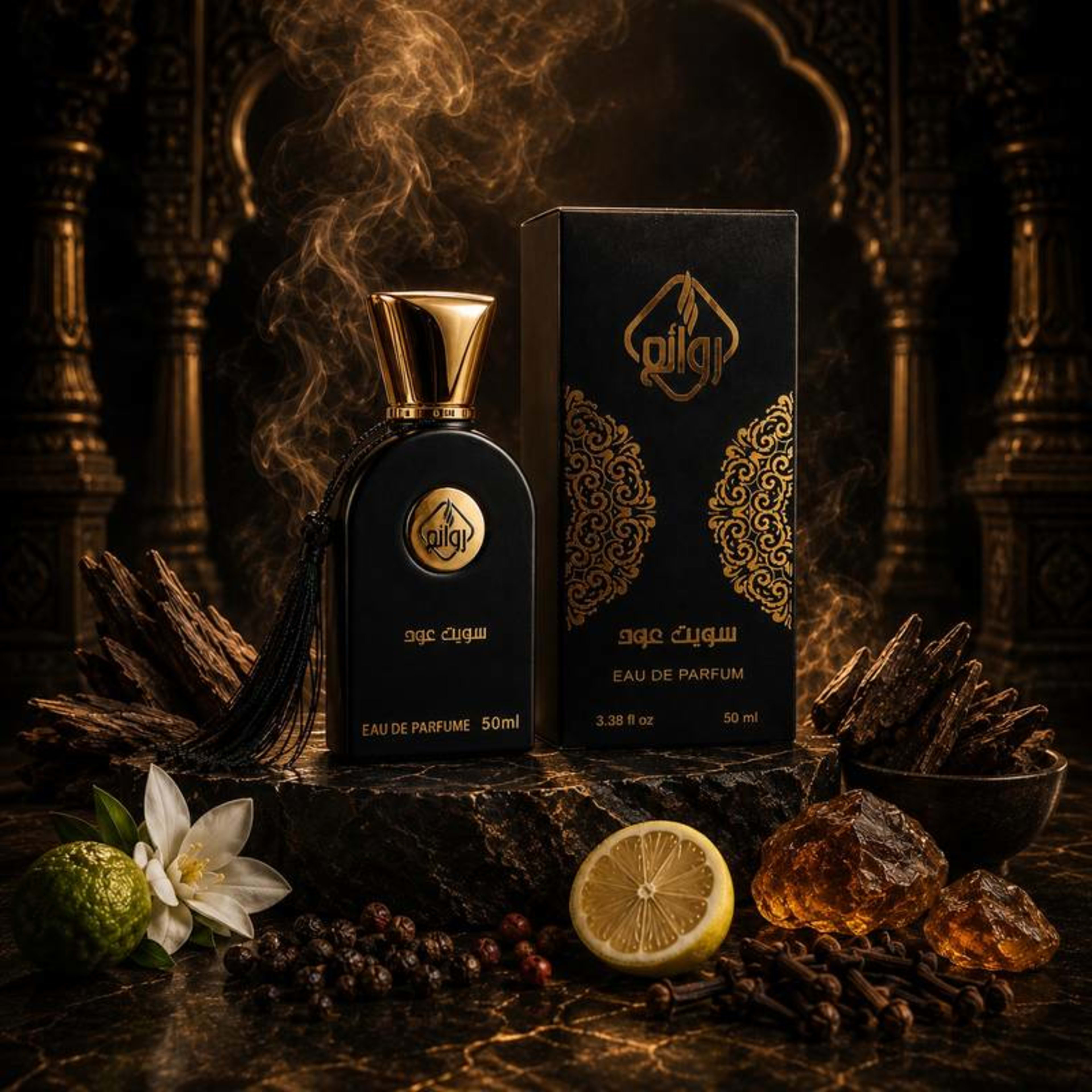عطر سويت عود من  شركة روائع