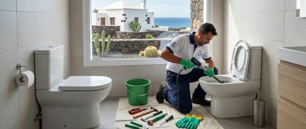 ¿Váter Atascado? Trucos para Desatascar Urgente en Lanzarote