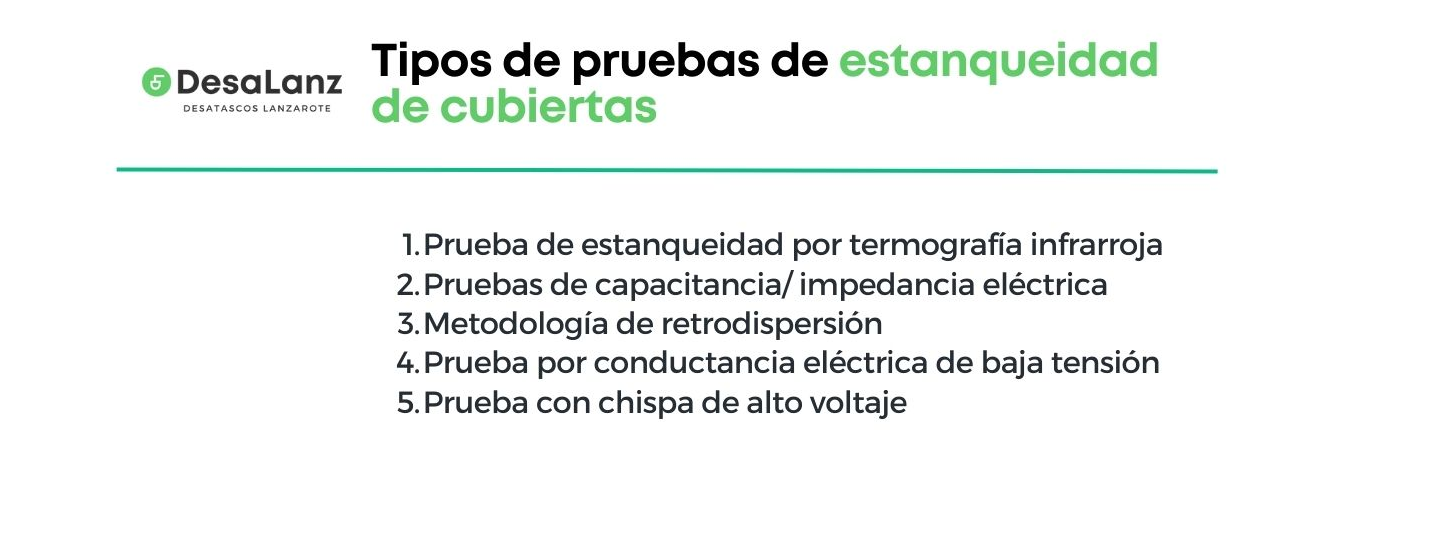 prueba estanqueidad azotea lanzarote