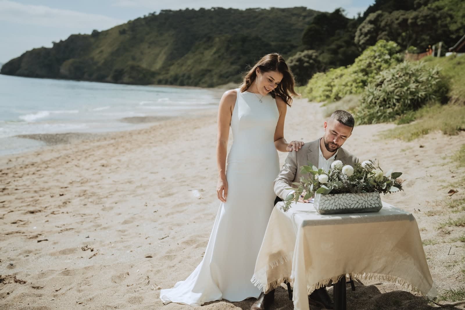 Wedding photograph 37 of 140 from Nick & Shaz at Russell, New Zealand. Two Little Starfish documentary photography, Kerikeri and Northland.