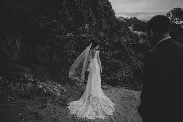 Lisa & Ian wedding at Omata Estate + Duke of Marlborough