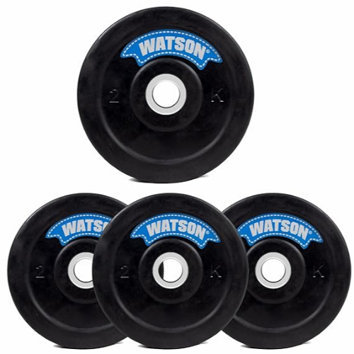Rubber Dumbbell Plates 30mm for Home or Professional Exercise Gym