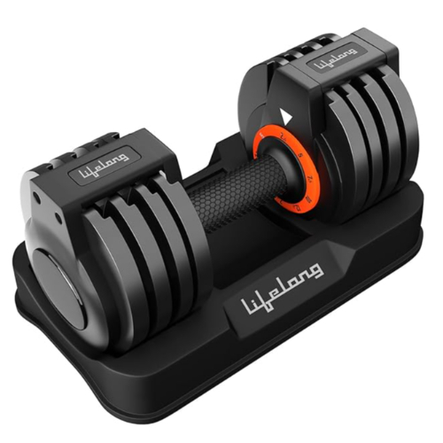 Iron Single Adjustable Dumbbells Set For Men & Women