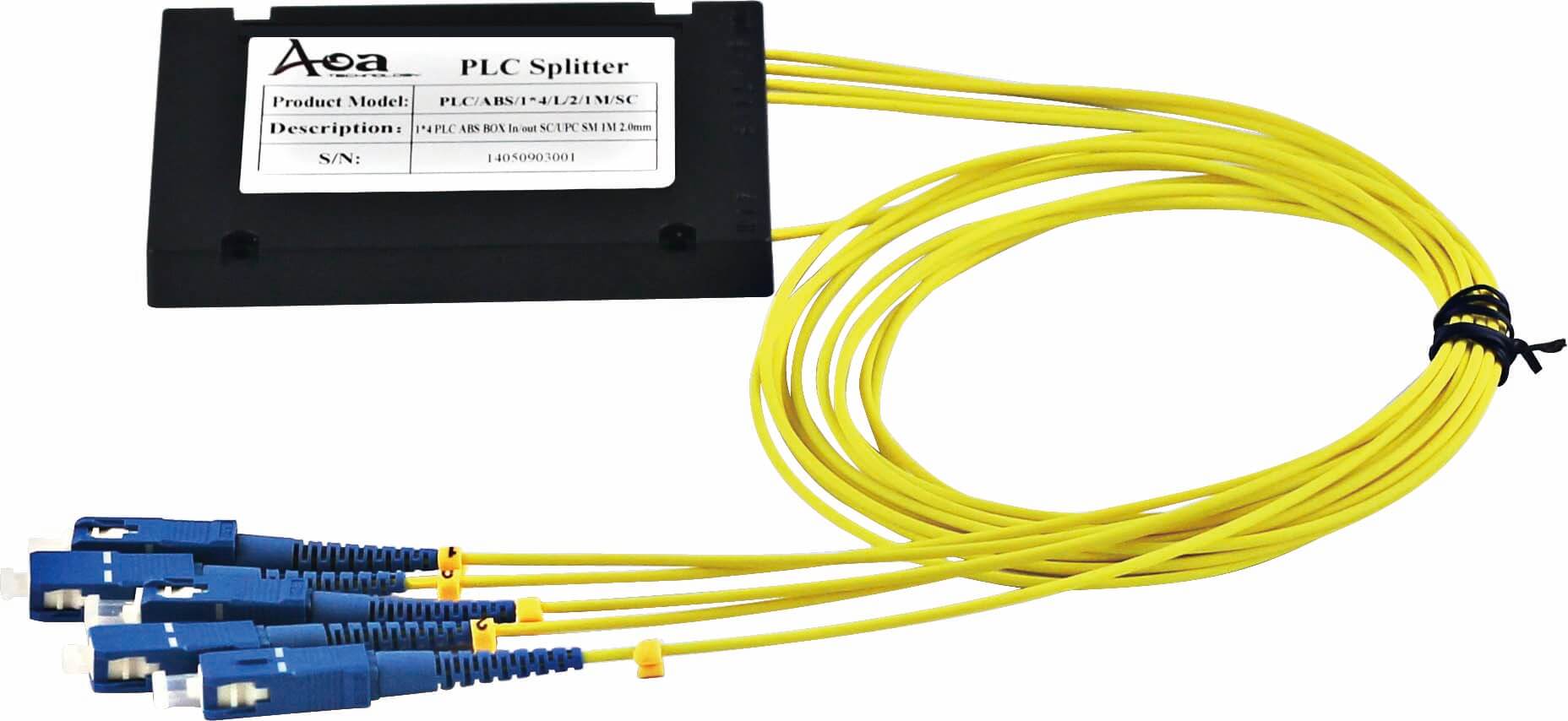 Splitters fibra optica