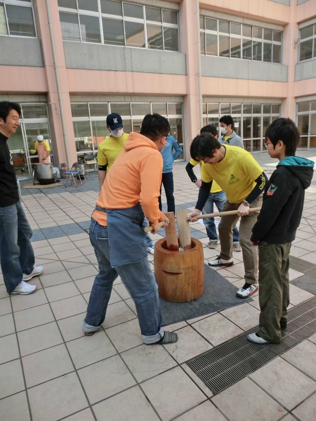 餅つき