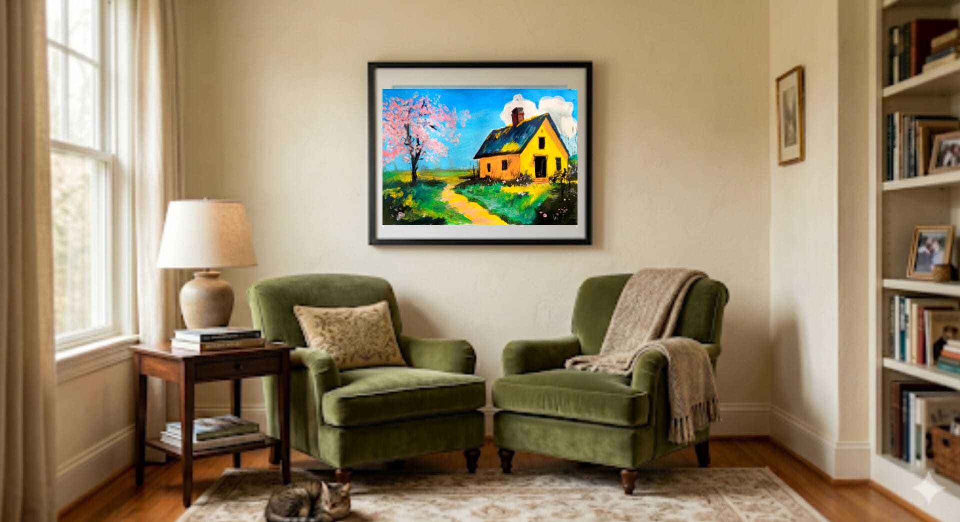 Living room view