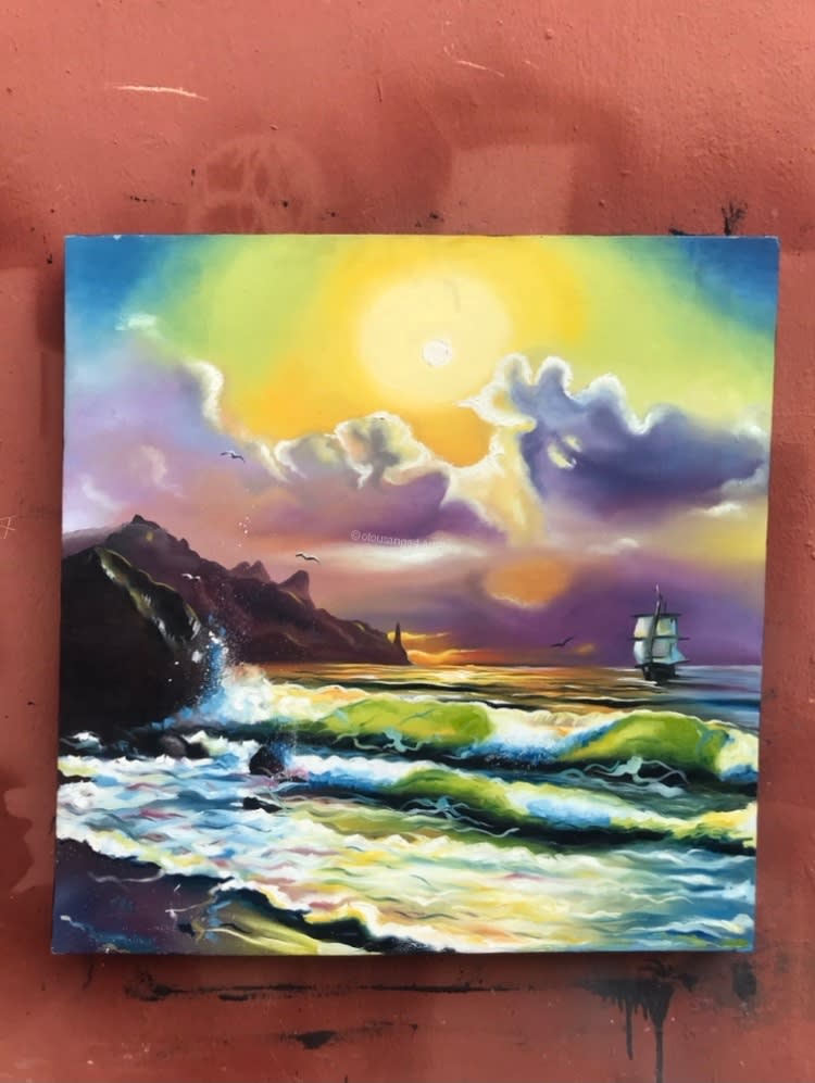 Beauty of nature — by OtobongEtimUsanga — Painting
