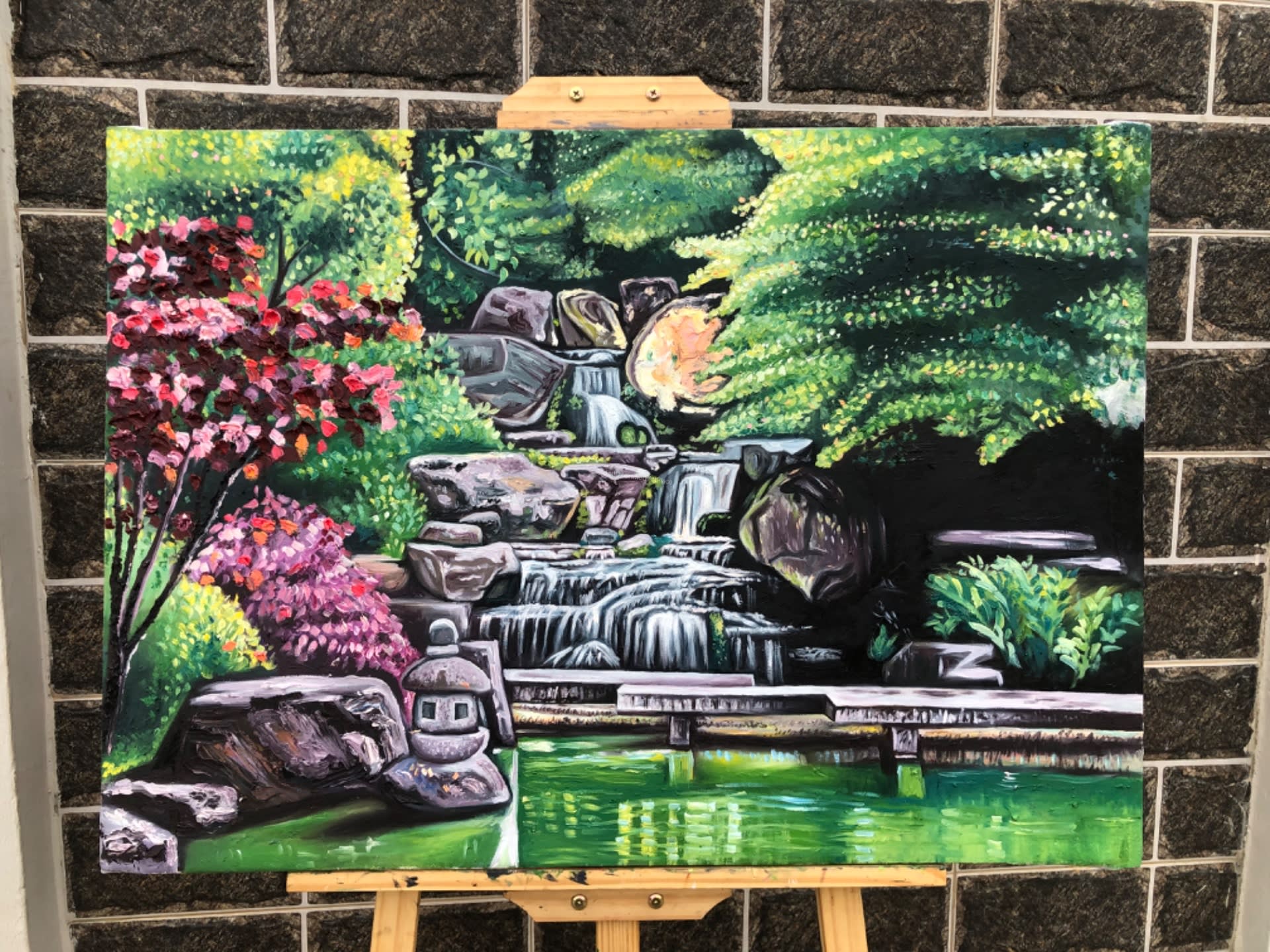Serenity — by DanielOnyebuchiEkeke — Painting