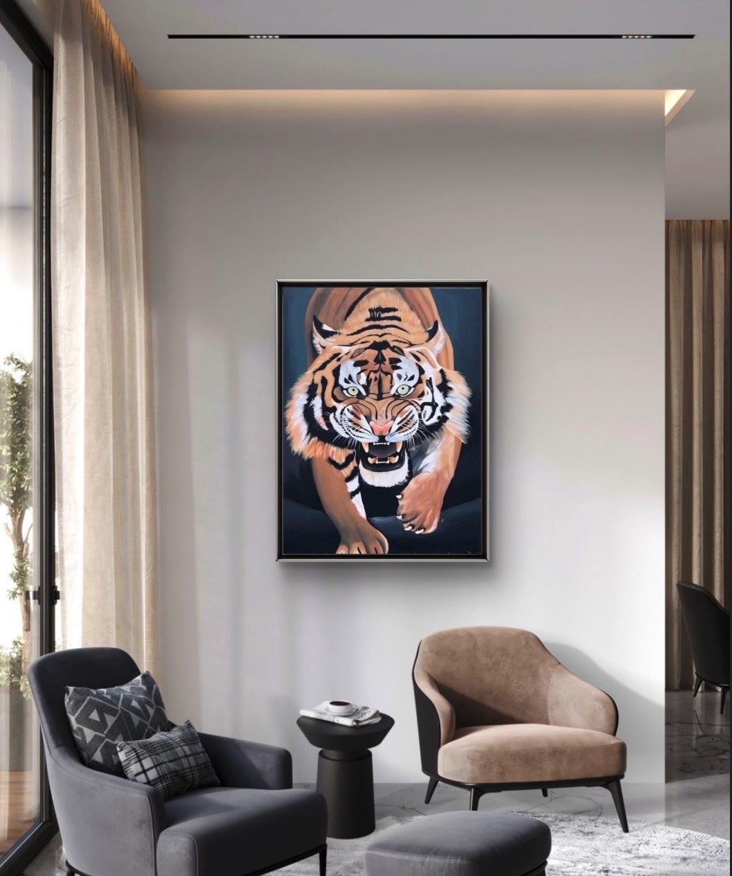 Living room view
