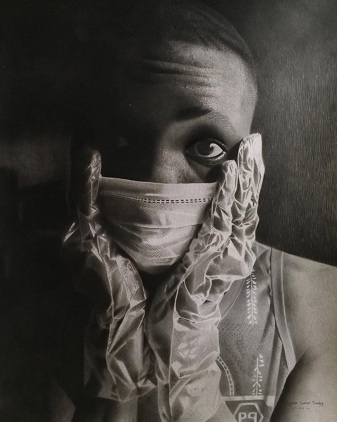 Silent Resonance — by OnyekachiArtz — Painting