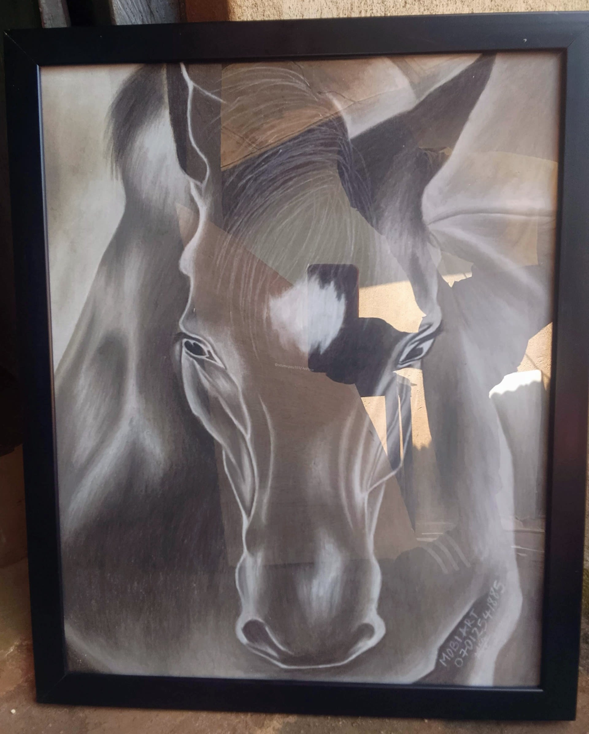 LIFE HAS DEEPER LAYERS — by Odumegwu Kingsley Tasiemobi — Painting