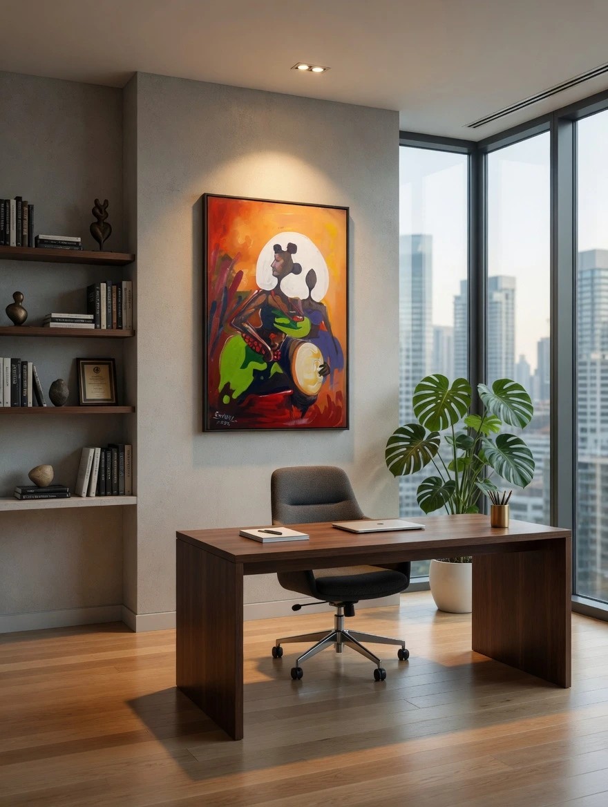 Living room view