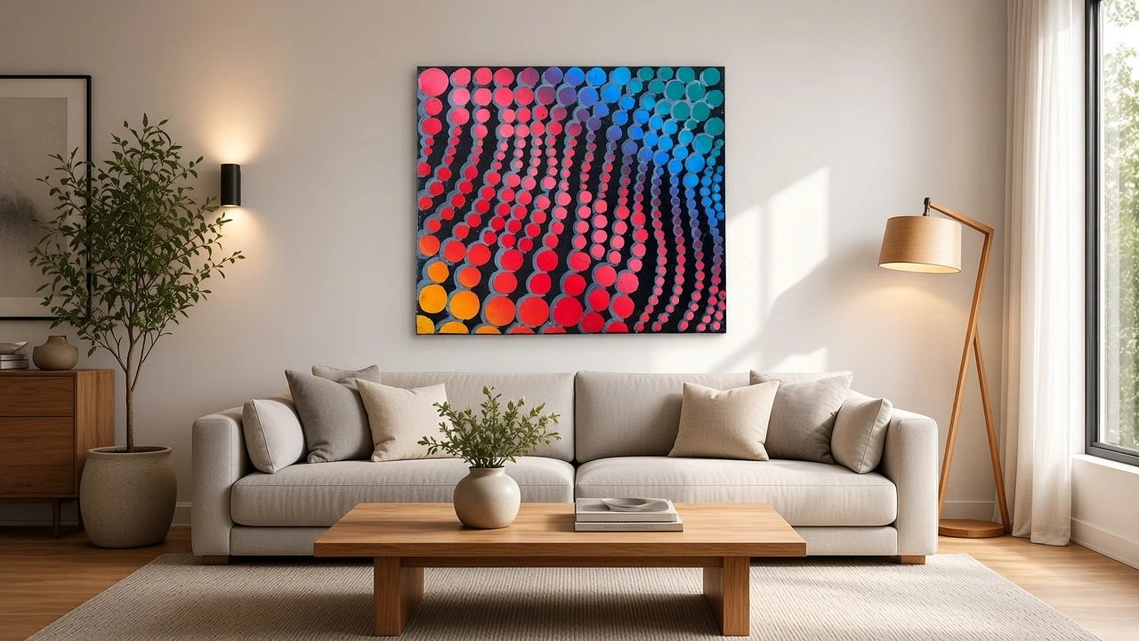Living room view