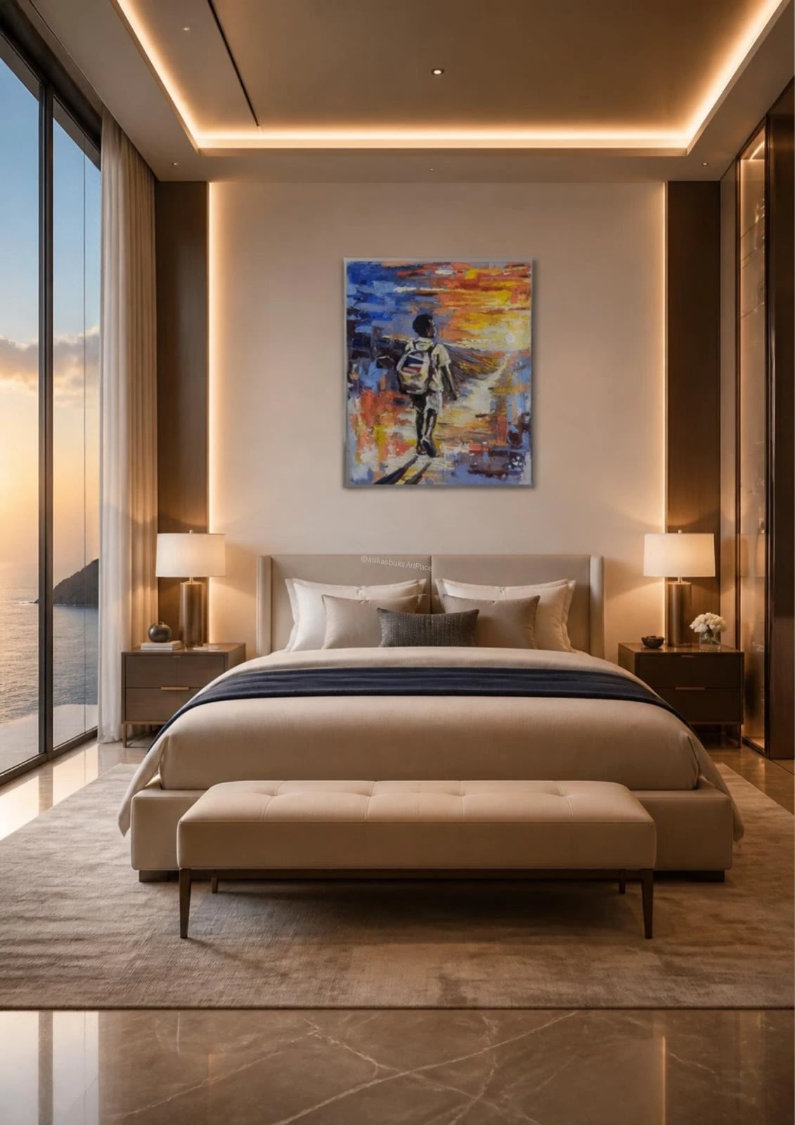 Bedroom view