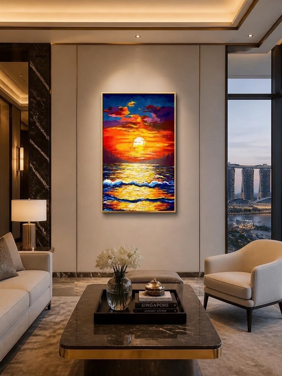 Living room view