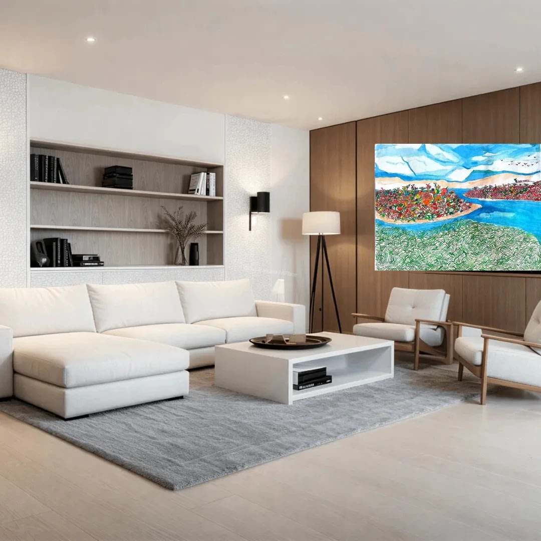 Living room view