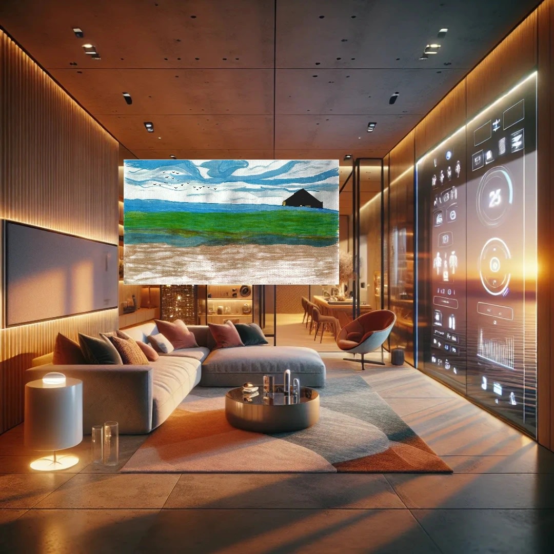 Living room view