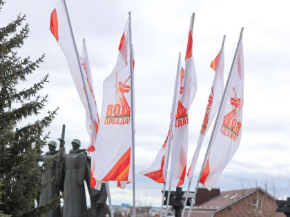 Воронеж начали украшать ко Дню Победы