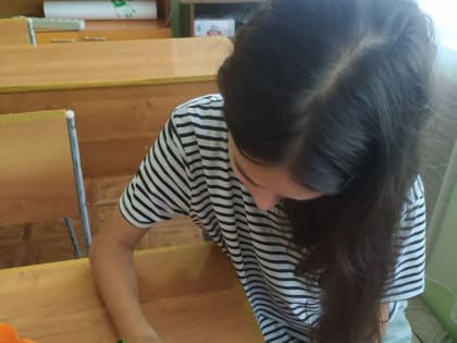 Вот такое море получилось у ребят вместе с воспитателем Свинаревой Ксенией Владимировной!