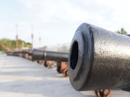 Ремонт шести исторических пушек завершен