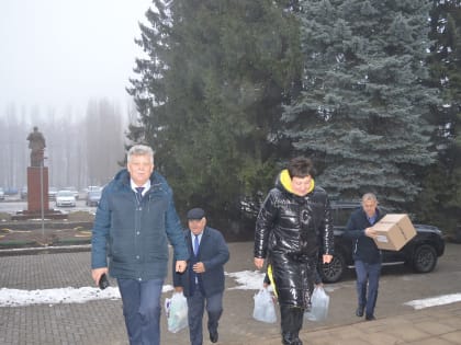 Волонтеров поздравили с наступающим Новым годом